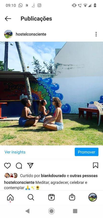 Hostel Consciente Аракажу Экстерьер фото